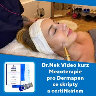 Dr.Nek video kurz Mezoterapie pro Dermapen se skripty a certifikátem