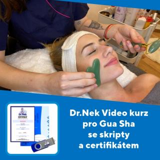 Dr.Nek video kurz pro Gua Sha se skripty a certifikátem