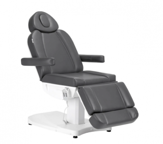 Kosmetické elektrické lehátko Azzurro 803D 3-motorové Barva: Šedá