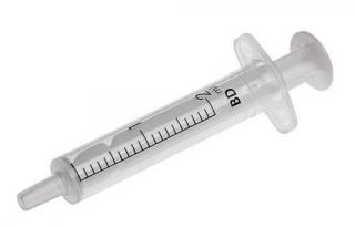Sterilní injekční stříkačka 2 ml pro dávkování kyseliny hyaluronové injekční stříkačka: 1-99 ks