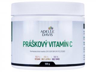 Adelle Davis, Vitamín C, práškový, 500 g