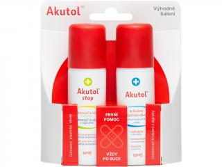 Akutol™ stop sprej + Akutol™ sprej, Duopack 2x60 ml