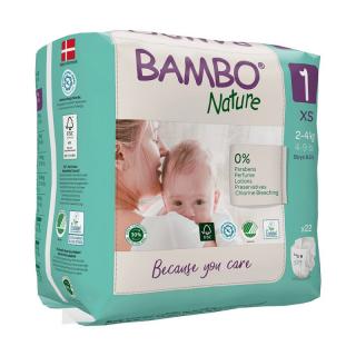 Bambo Nature 1 XS 2-4kg (22ks)