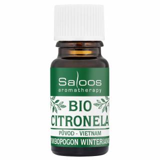 Bio Citronela | Bio esenciální oleje Saloos Objem: 10 ml