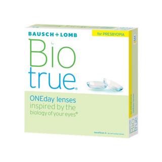 BioTrue ONE day for Presbyopia kontaktní čočky, 90ks Dioptrie: + 0,25