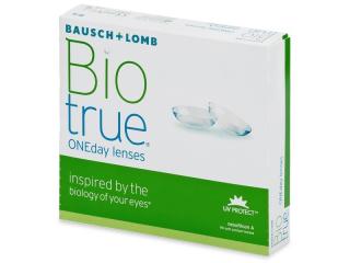 Biotrue ONEday kontaktní čočky, 90ks Dioptrie: + 1,50