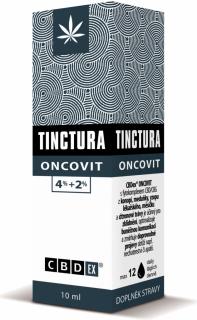 CBDex Tinctura OnCovit 4%+2%, 10ml