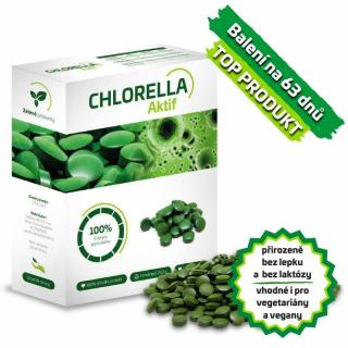 Chlorella Aktif, 250 g (63 dnů)
