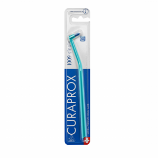 Curaprox CS 1009 Single, Zubní kartáček 9mm, 1 ks Barva: Brčálovo-modrá