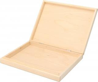 Dřevěná krabička na A4