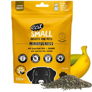 Eat Small Hmyzí pamlsky Mindfulness, chia s banány, 125 g