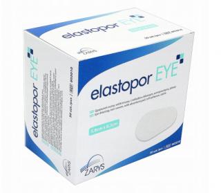 Elastopor Eye netkané oční krytí 5,8cm x 8,3cm, sterilní, 50ks
