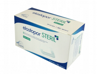 Elastopor STERIL 10cm x 12cm, netkané, sterilní krytí, 30ks/bal
