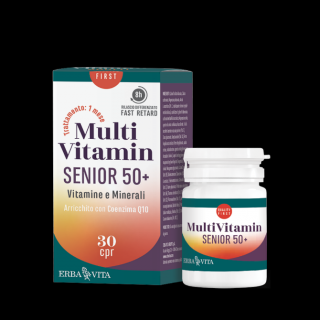 Erba Vita multivitamin pro dospělé - senior, 30 tablet