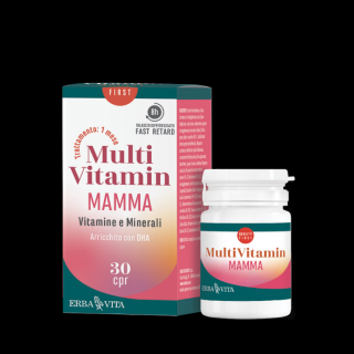 Erba Vita multivitamin pro maminky - těhotenství, kojeni, 30 tablet