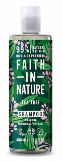 Faith in Nature přírodní šampon TeaTree, 400ml