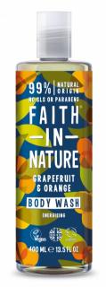 Faith in Nature přírodní sprchový gel Grapefruit&Pomeranč, 400ml