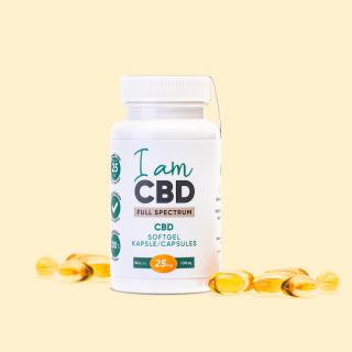 Full Spectrum CBD kapsle 1 500 mg, 60 ks