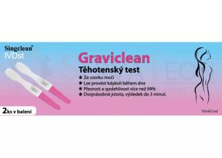 GRAVICLEAN těhotenský test - Midstream 2ks