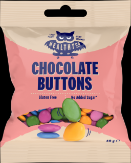 HealthyCo CHOCOLATE BUTTONS, 40g