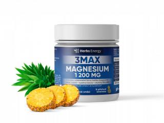Herbs Energy Magnesium 1200 mg - 3 formy hořčíku, 30 dávek