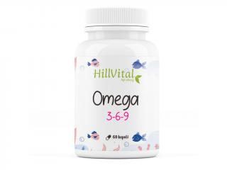 HillVital Omega 3-6-9, 60 kapslí
