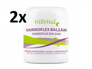 HillVital Varikoflex balzám, na křečové žíly, 2x250ml  + Dárek