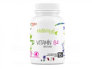 HillVital Vitamín B2, 100 kapslí