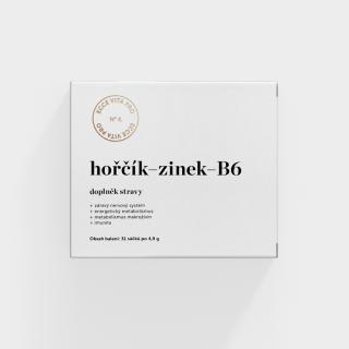 Hořčík-Zinek-B6, Ecce Vita, 31 sáčků (152 g)  + Dárek