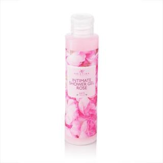Hristina Přírodní intimní sprchový gel s růží, 125 ml