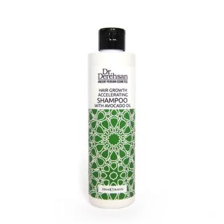 Hristina Přírodní šampon na podporu růstu vlasů s avokádovým olejem, 250 ml