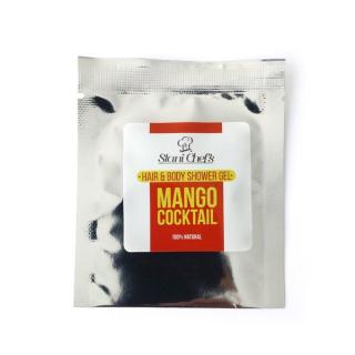 Hristina Přírodní sprchový gel na vlasy a tělo koktejl mango, 5 ml