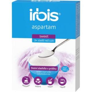 Irbis Aspartam Sweet 3x sladší - sypké sladidlo, 200 g