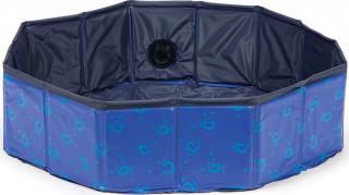 Karlie bazén, modrý/černý, 80x20cm