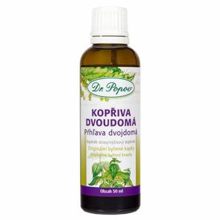 Kopřiva dvoudomá, originální bylinné kapky, 50 ml Dr. Popov