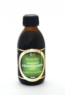 Liposomální Ashwagandha, 200ml  + Dárek