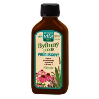 Maxi Vita Herbal Bylinný elixír - Průduškový, 200 ml