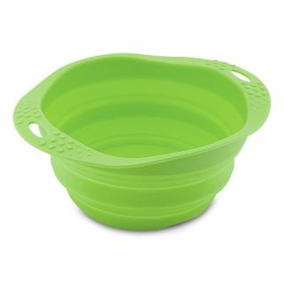 Miska pro psa, cestovní, BecoBowl Travel-green S, EKO  + Dárek