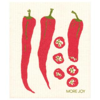 More Joy, kuchyňský hadřík Chili, 1 ks