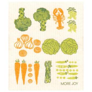 More Joy, kuchyňský hadřík Vegetables, 1 ks