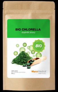 MycoMedica BIO Chlorella tablety 250mg  + Dárek