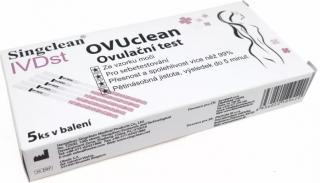 OVUCLEAN ovulační test - proužky 5 ks