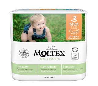 Plenky Moltex Pure & Nature Midi 4-9 kg  (33 ks)