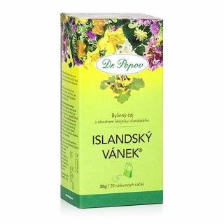 Průduškový čaj Islandský vánek®, porcovaný, 30 g Dr. Popov
