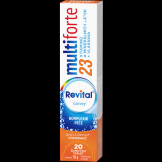 Revital Multi Forte, 20 tablet Příchutě: Pomeranč