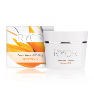 RYOR Denní krém s UV filtry - Q10, 50ml