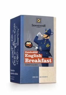 Sonnentor Povzbudivý English Breakfast černý čaj -porc. dvoukomorový, 32,4 g
