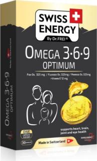 SWISS ENERGY OMEGA-3-6-9 Optimum  + Dárek