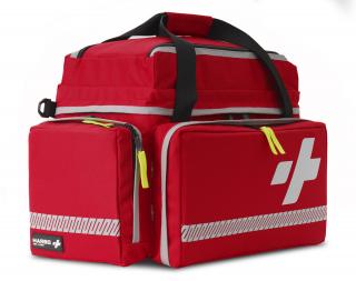 Univerzální zdravotnická záchranářská brašna/batoh  TRM-2_2.0, 39 l Barva: Červená