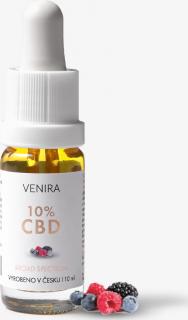 Venira CBD 10% olej s příchutí lesních plodů, 10 ml